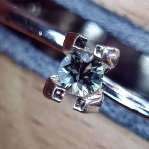 3mm Round Australian Natural Sapphire - 0.2ct